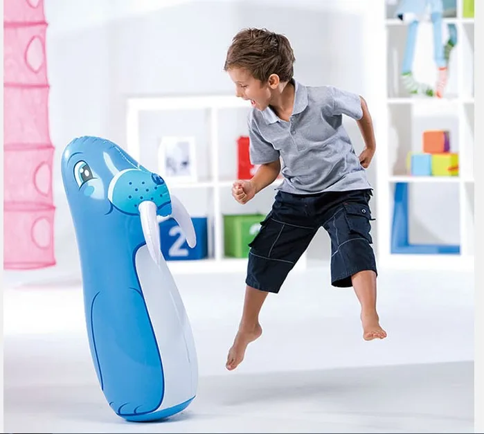 Bestway 52152 Inflatable 3D Animal Tumbler children toys Boxing Bag Sand bottom, Sea Lions Giraffe Elephant, Gift Height 91cm
Bestway 52152 Inflatable 3D Animal Tumbler children toys Boxing Bag Sand bottom, Sea Lions Giraffe Elephant, Gift Height 91cm