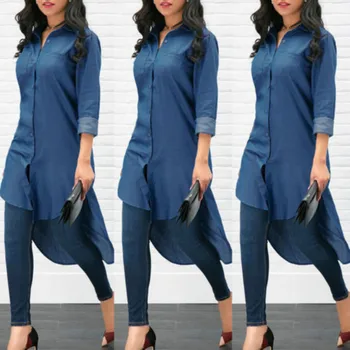 Blouse 2018 New Brand Women Button Pockets Solid Loose Look Tops Long Sleeve Blouse Casual
Blouse 2018 New Brand Women Button Pockets Solid Loose Look Tops Long Sleeve Blouse Casual