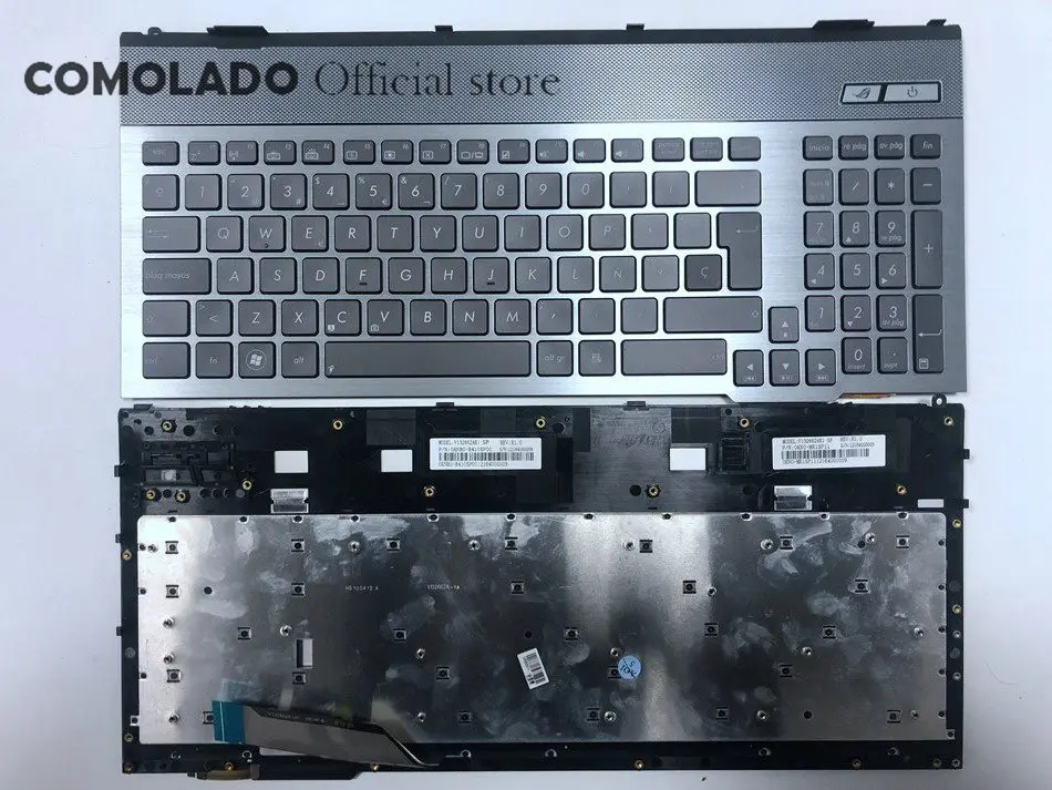 SP Spanish Backlit Laptop Keyboard For Asus G57 G57V G55VW G57VW G55 G55V G55VW G57J G57JK v132662ak1 SP With Frame SP Layout
SP Spanish Backlit Laptop Keyboard For Asus G57 G57V G55VW G57VW G55 G55V G55VW G57J G57JK v132662ak1 SP With Frame SP Layout