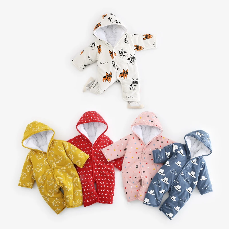 lovely Toddler Baby Down Cotton Cartoon Rompers Newborn Baby clothes snow suit Winter Thick Warm Children Clothing
lovely Toddler Baby Down Cotton Cartoon Rompers Newborn Baby clothes snow suit Winter Thick Warm Children Clothing