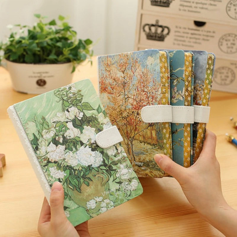 Creative flower language life notebook Magnetic buttons vintage art Korean thick Diary Notepad agenda planner filofax note book
Creative flower language life notebook Magnetic buttons vintage art Korean thick Diary Notepad agenda planner filofax note book