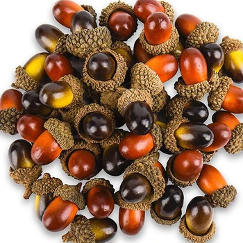 100PCS Artificial Mini Nuts Acorn Simulation Plant Acorn Autumn Harvest Decorative Fake Pine Cone Home Decor Photography Prop
100PCS Artificial Mini Nuts Acorn Simulation Plant Acorn Autumn Harvest Decorative Fake Pine Cone Home Decor Photography Prop