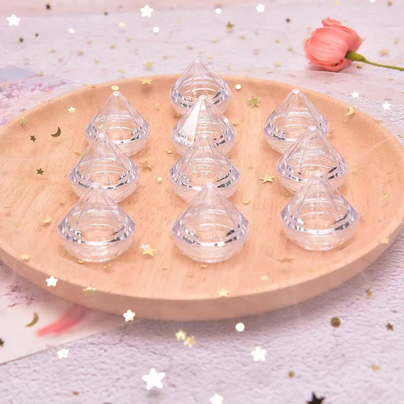 10Pcs/Set 5g Mini Cosmetic Empty Jar Pot Diamond Cream Box Eyeshadow Makeup Face Cream Container Portable Refillable Bottles
10Pcs/Set 5g Mini Cosmetic Empty Jar Pot Diamond Cream Box Eyeshadow Makeup Face Cream Container Portable Refillable Bottles