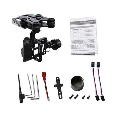 Original Walkera QR X350 Pro Drone FPV G-2D Brushless Metal Gimbal for iLook/GoPro
Original Walkera QR X350 Pro Drone FPV G-2D Brushless Metal Gimbal for iLook/GoPro