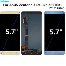 For ASUS Zenfone 3 Deluxe Z016S Z016D ZS570KL Touch screen+LCD display integrated components Digitizer Assembly for ZS570KL LCD
For ASUS Zenfone 3 Deluxe Z016S Z016D ZS570KL Touch screen+LCD display integrated components Digitizer Assembly for ZS570KL LCD