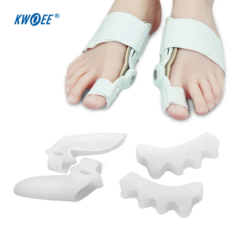 3 Pairs/lot Toe Separator Foot Toes Rehabilitation Corrector Toes Overlapping Separator Big Toe Hallux Valgus Aligner Appliance
3 Pairs/lot Toe Separator Foot Toes Rehabilitation Corrector Toes Overlapping Separator Big Toe Hallux Valgus Aligner Appliance