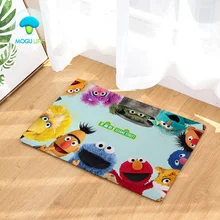 IVYYE שומשום רחוב מותאם אנימה מחצלת קישוט בית שטיחים קריקטורה שטיח רצפת חדר שינה מחצלות אמבטיה קטיפה שטיחים שפשפת חדש(China)