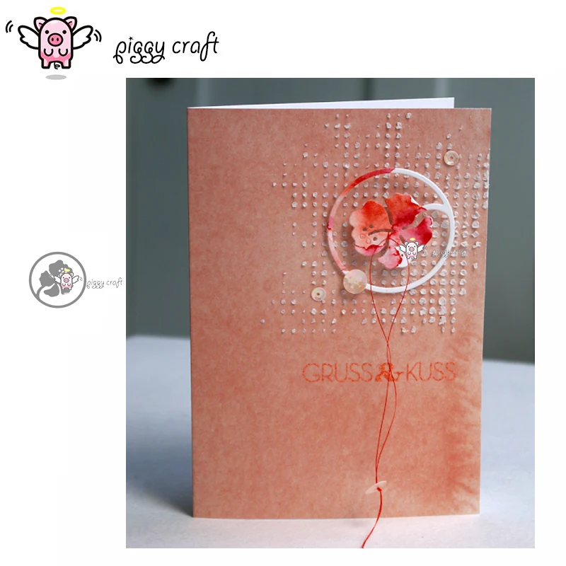 Piggy Craft metal cutting dies cut die mold Flower circle card decoration Scrapbook paper craft knife blade punch stencils dies
Piggy Craft metal cutting dies cut die mold Flower circle card decoration Scrapbook paper craft knife blade punch stencils dies