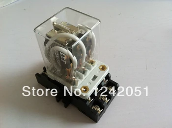 JQX-38F DC 12V 40A 11 Pin 3PDT Coil Power Relay With Socket 
JQX-38F DC 12V 40A 11 Pin 3PDT Coil Power Relay With Socket