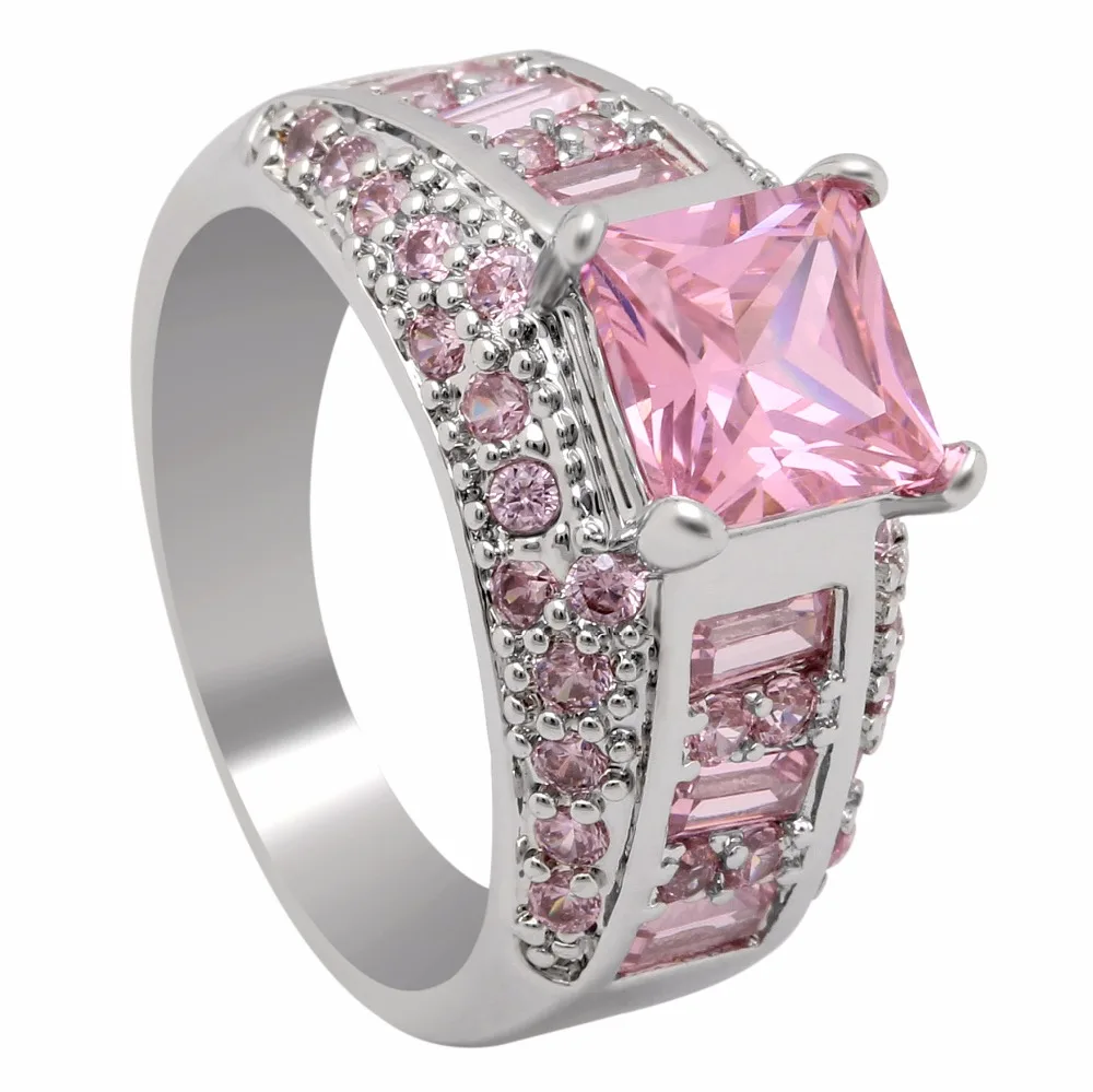 Hainon Luxury Pink Blue Zircon Engagement Ring Vintage Silver Color Wedding Rings For Women Fashion Jewelry 2019 New Arrival
Hainon Luxury Pink Blue Zircon Engagement Ring Vintage Silver Color Wedding Rings For Women Fashion Jewelry 2019 New Arrival