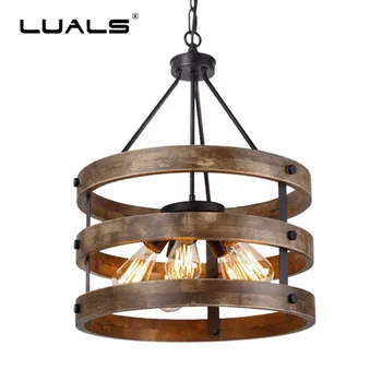 Loft Pendant Lights Vintage Industrial Lighting Wood Art Hanging Lamps Restaurant Pendant Lamp Creative Edison Light Fixtures
Loft Pendant Lights Vintage Industrial Lighting Wood Art Hanging Lamps Restaurant Pendant Lamp Creative Edison Light Fixtures
