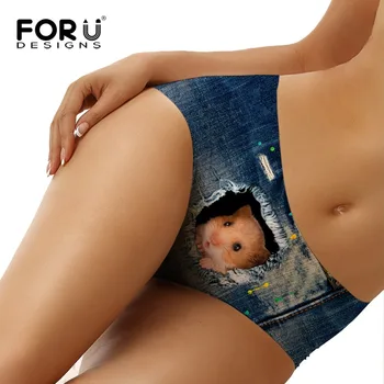 FORUDESIGNS New Fashion Penties Women Funny 3D Dog Cat Printing Womens Underwear Sexy Briefs Women Seamless Panties Bragas Mujer
FORUDESIGNS New Fashion Penties Women Funny 3D Dog Cat Printing Womens Underwear Sexy Briefs Women Seamless Panties Bragas Mujer