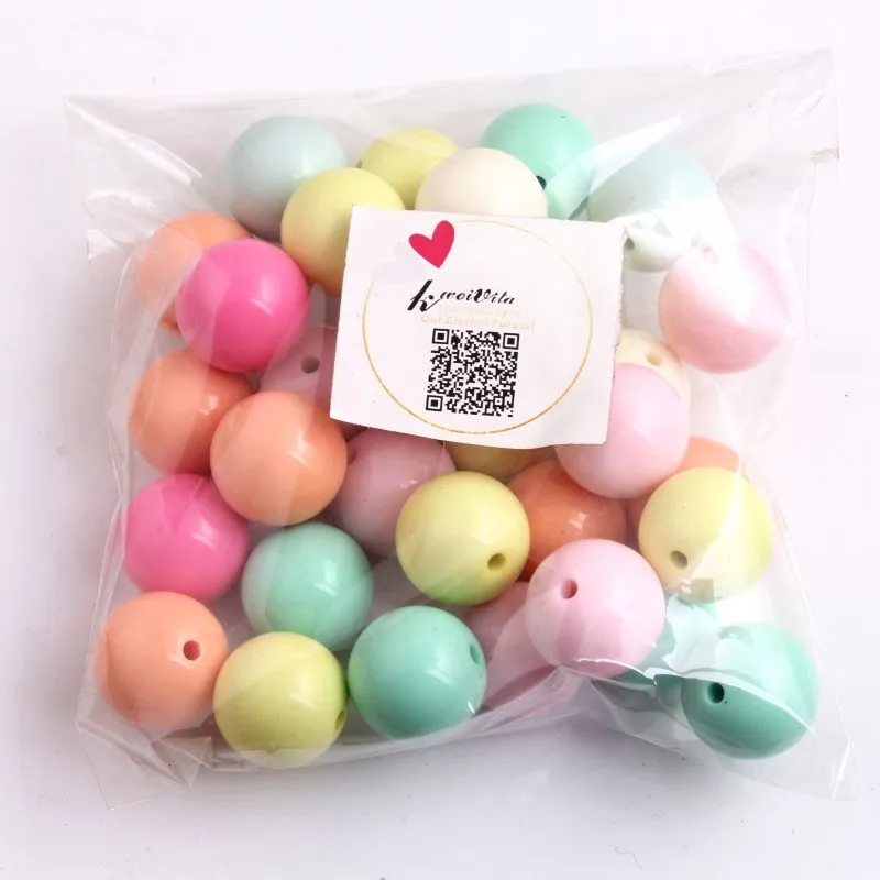 Kwoi Vita 20mm/12mm/6MM to 24MM to choose single color Acrylic pastle Gumball Beads for Chunky solid beads fashion jewelry
Kwoi Vita 20mm/12mm/6MM to 24MM to choose single color Acrylic pastle Gumball Beads for Chunky solid beads fashion jewelry