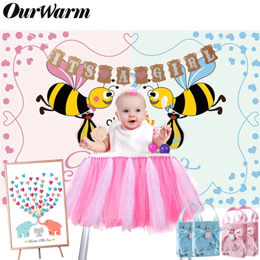 OurWarm Baby Shower Decorations Candy Table Cover Gender Reveal Guest Book Sign Candy Paper Gift Box Kids Baby Photo Props Decor
OurWarm Baby Shower Decorations Candy Table Cover Gender Reveal Guest Book Sign Candy Paper Gift Box Kids Baby Photo Props Decor