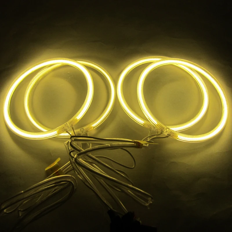 4*120MM 3000K Yellow/Amber CCFL Halo Rings for BMW E30/E32/E34 CCFL Angel Eyes Kit
4*120MM 3000K Yellow/Amber CCFL Halo Rings for BMW E30/E32/E34 CCFL Angel Eyes Kit