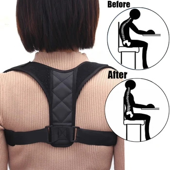 Back Shoulder Posture Correction Adjustable Adult Sports Safety Back Support Breathable Anti-humpback Posture Correction Belt
Back Shoulder Posture Correction Adjustable Adult Sports Safety Back Support Breathable Anti-humpback Posture Correction Belt