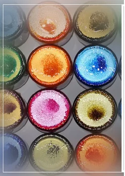 24 Colors Ink for fountain pen, ink for dip pen, painting ink, Color ink with silver/golden powder, 5ml/bottle
24 Colors Ink for fountain pen, ink for dip pen, painting ink, Color ink with silver/golden powder, 5ml/bottle