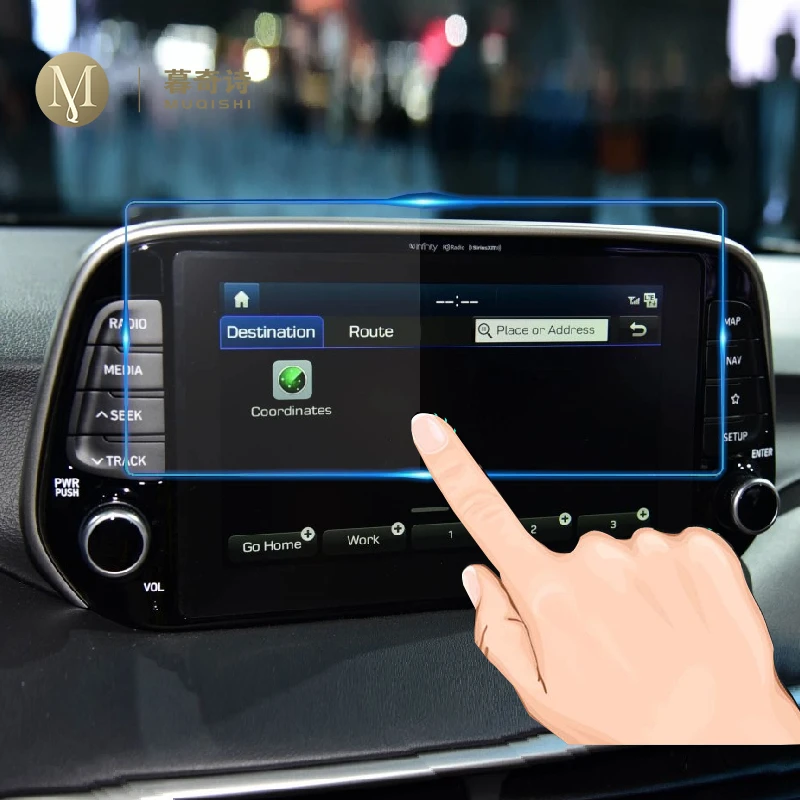 8 inch For Hyundai Tucson 2019 tempered glass screen protector car gps navigation touch screen film display protective film
8 inch For Hyundai Tucson 2019 tempered glass screen protector car gps navigation touch screen film display protective film