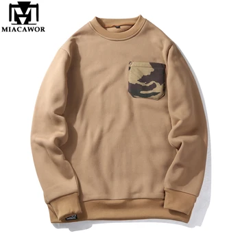 MIACAWOR New Casual Men Hoodies Sweatshirts Autumn Winter Fleece Pullover Men Streetwear Moletom Masculino US Size W150
MIACAWOR New Casual Men Hoodies Sweatshirts Autumn Winter Fleece Pullover Men Streetwear Moletom Masculino US Size W150