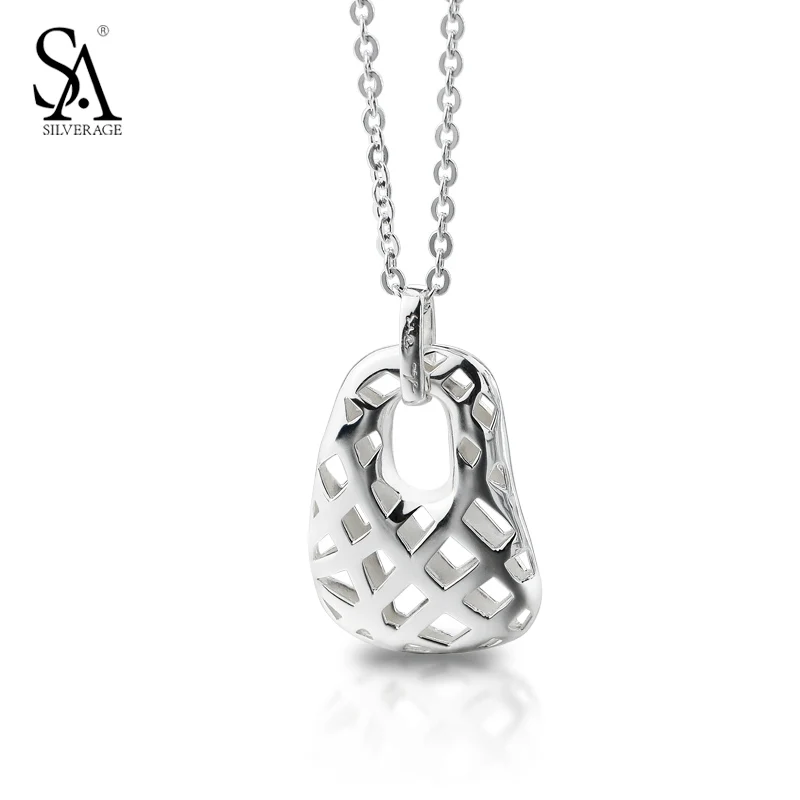 Authentic 925 Sterling Silver Hollow Charms Necklaces Romantic Original Design Sterling Silver Fine Jewelry Pendant for Women
Authentic 925 Sterling Silver Hollow Charms Necklaces Romantic Original Design Sterling Silver Fine Jewelry Pendant for Women