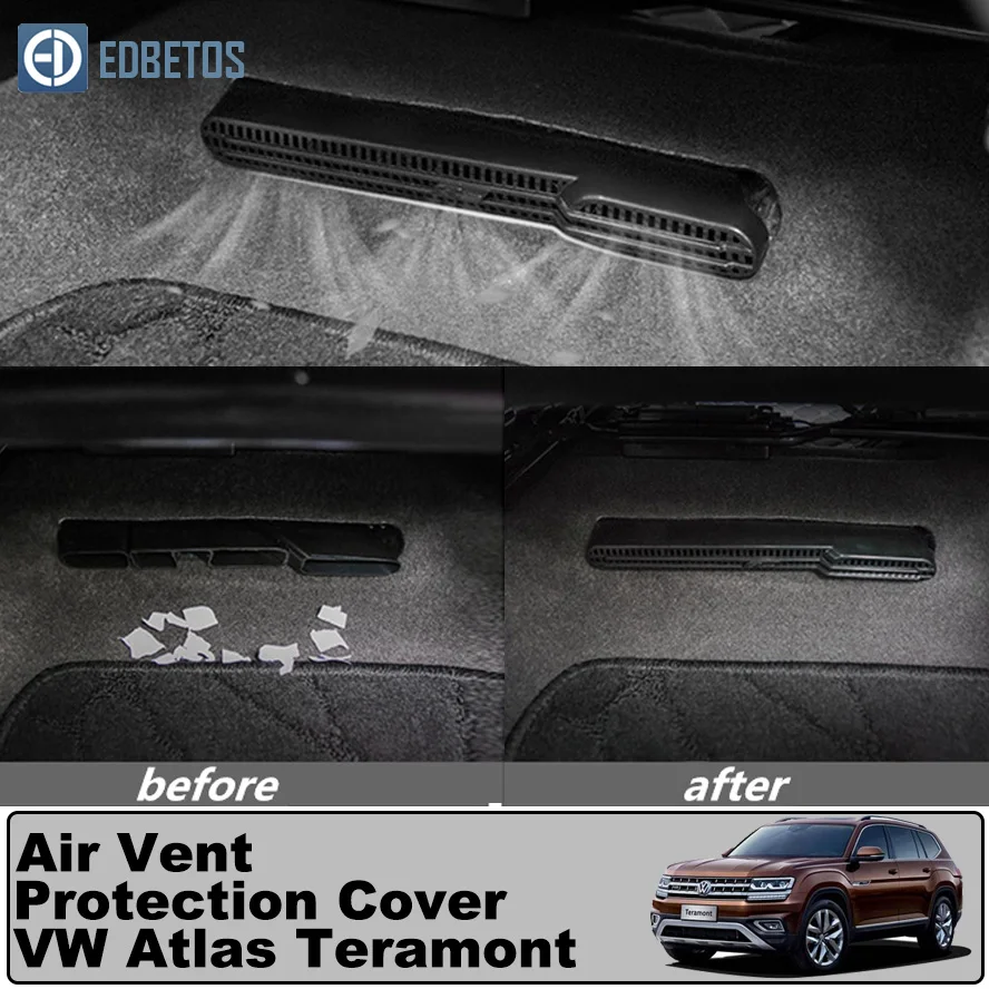 3PCS/SET Atlas Under Seat Conditioning Air Vent Outlet Protective Cover for Volkswagen Atlas Teramont 2017 2018 2019
3PCS/SET Atlas Under Seat Conditioning Air Vent Outlet Protective Cover for Volkswagen Atlas Teramont 2017 2018 2019