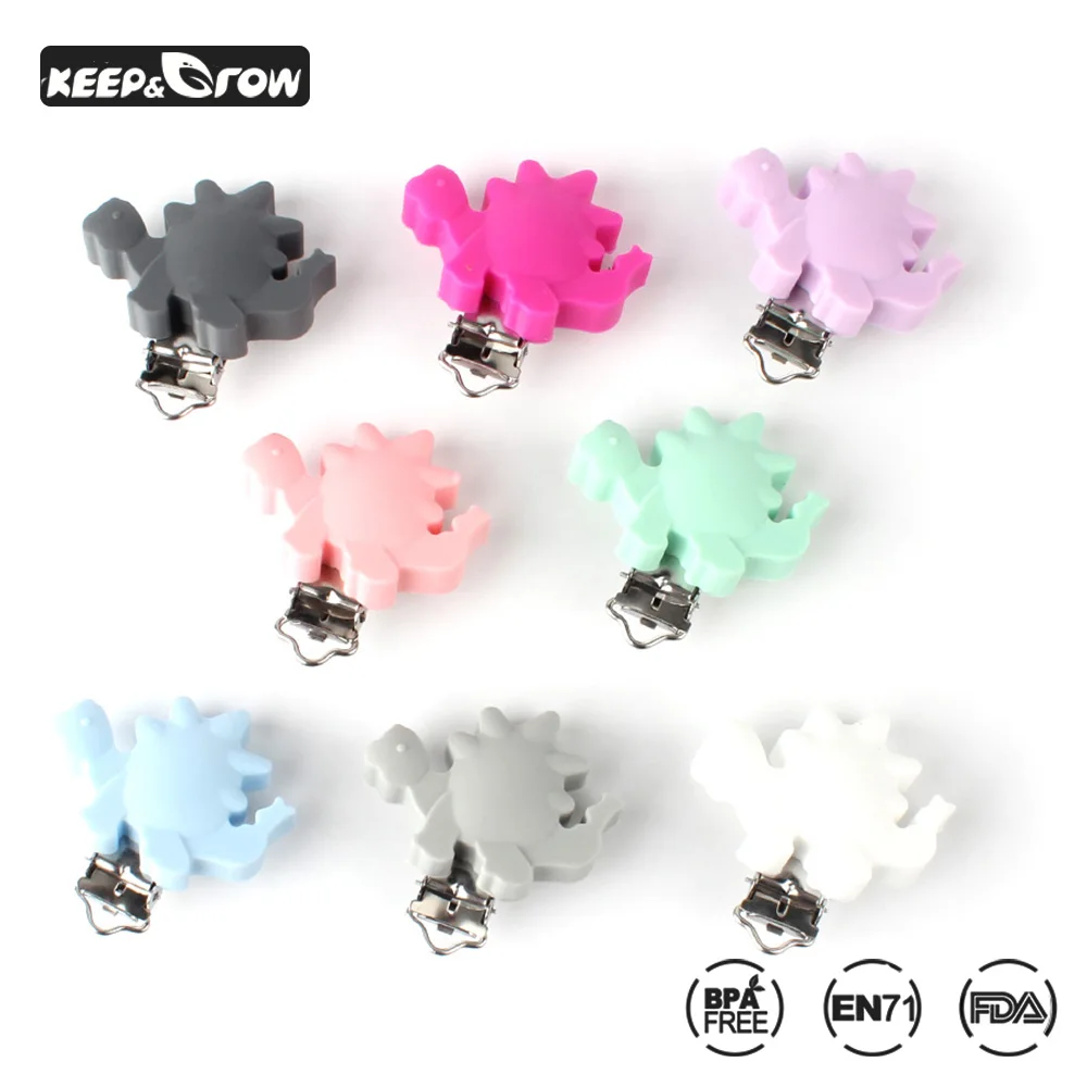 10Pcs Fashion Dinosaur Pacifier Clips Baby Teething Silicone Clip Non-toxic Nipple Holder DIY Baby Pacifier Pendant Accessories
10Pcs Fashion Dinosaur Pacifier Clips Baby Teething Silicone Clip Non-toxic Nipple Holder DIY Baby Pacifier Pendant Accessories
