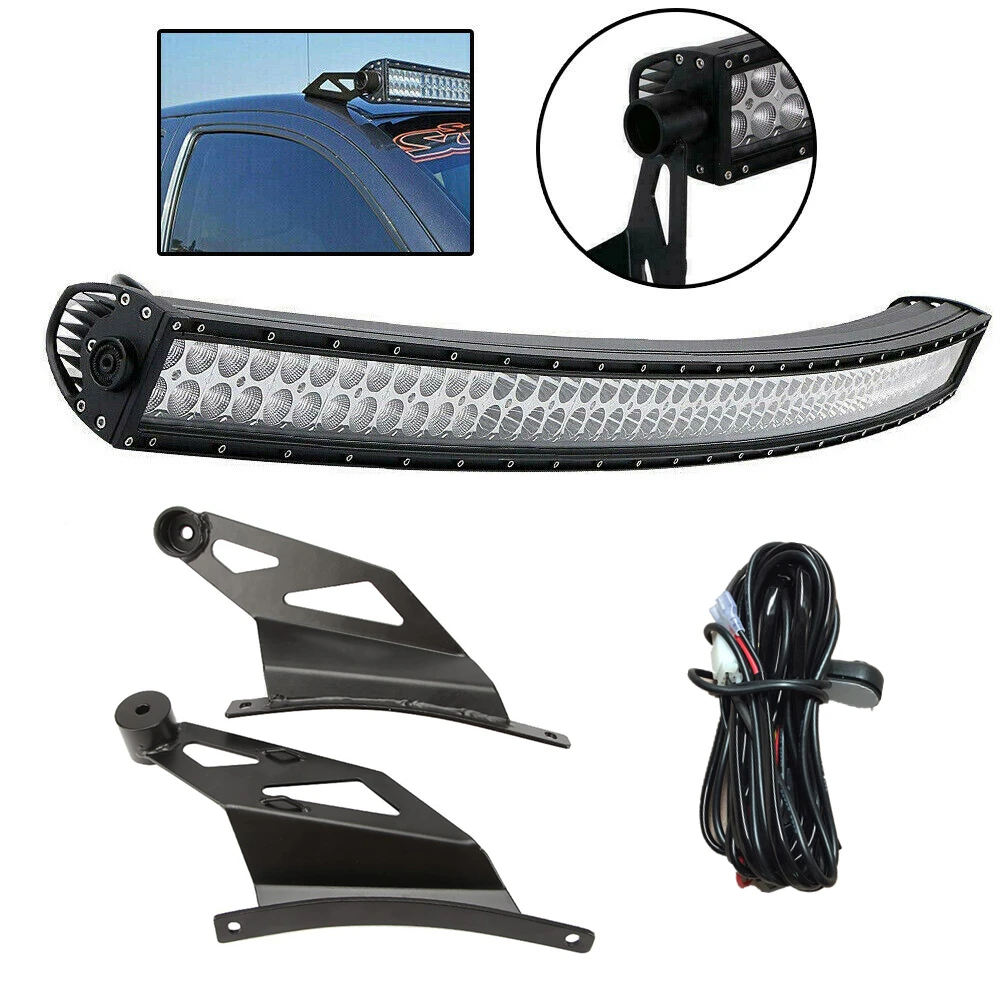50 Inch Curved LED Light Bar With Roof Mounting Bracket for Ford F150 2009-2014 for Ford F150 SVT Raptor 2010-2014
50 Inch Curved LED Light Bar With Roof Mounting Bracket for Ford F150 2009-2014 for Ford F150 SVT Raptor 2010-2014