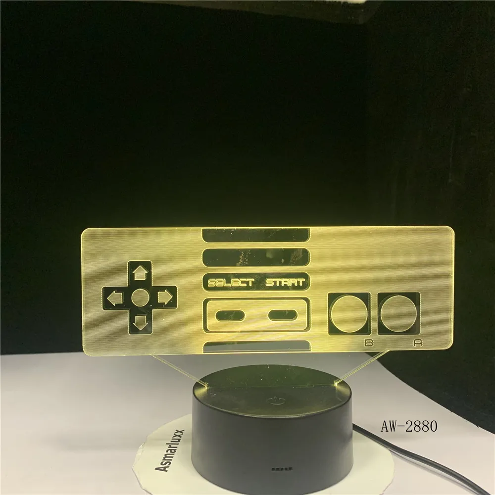 Game Switch Figure 3D Led USB Table Lamp 7 Colors Visual Light Fixture Creative Kids Gifts Bedroom Decor NightLight AW-2880
Game Switch Figure 3D Led USB Table Lamp 7 Colors Visual Light Fixture Creative Kids Gifts Bedroom Decor NightLight AW-2880