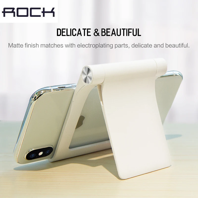 ROCK Universal adjustable Mobile Phone holder stand Tablet Smartphone Card Mount For iPhone X /8 plus/8 for Samsung Note8 /s8+
ROCK Universal adjustable Mobile Phone holder stand Tablet Smartphone Card Mount For iPhone X /8 plus/8 for Samsung Note8 /s8+