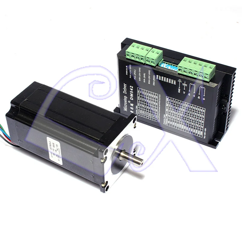 57 step motor kit 57BYG250D torque 2.5N.M long 100MM stepper motor + DM542 DC20V-50V 4.2A stepper motor driver
57 step motor kit 57BYG250D torque 2.5N.M long 100MM stepper motor + DM542 DC20V-50V 4.2A stepper motor driver