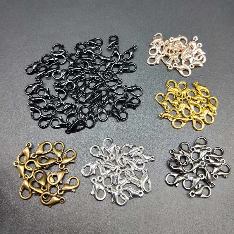 10*6mm 30pcs/Lot New DIY Clasps Hooks Style Multiple Colour Sale Metal Lobster Buckle Apply To Key Accessories Jewelry Wholesale
10*6mm 30pcs/Lot New DIY Clasps Hooks Style Multiple Colour Sale Metal Lobster Buckle Apply To Key Accessories Jewelry Wholesale