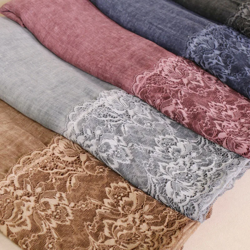 Malaysia Solid Color Lace Tie-dyed Scarf Arab Bonnet Hijab Nation Limelight Turban Muslim Turbans Wholesale
Malaysia Solid Color Lace Tie-dyed Scarf Arab Bonnet Hijab Nation Limelight Turban Muslim Turbans Wholesale