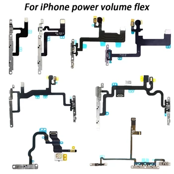 For iPhone 6 6S 7 8 Plus X Switch On Off Power Button + Volume Control + Flash Light + Mic + Mute Connector Flex Cable Bracket
For iPhone 6 6S 7 8 Plus X Switch On Off Power Button + Volume Control + Flash Light + Mic + Mute Connector Flex Cable Bracket