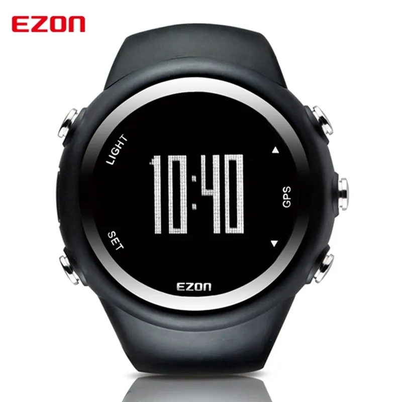 Image EZON GPS running watch calorie counter fitness sport watch men waterproof 50m sport watches for men reloj hombre deportivo T031