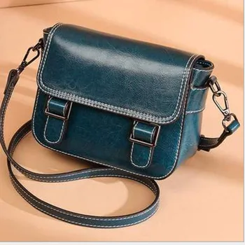Women blue Bags Designer Genuine Leather Shoulder Bag Ladies Small Falp Handbags Female Luxury Messenger Crossbody Bags Bolsa
Women blue Bags Designer Genuine Leather Shoulder Bag Ladies Small Falp Handbags Female Luxury Messenger Crossbody Bags Bolsa