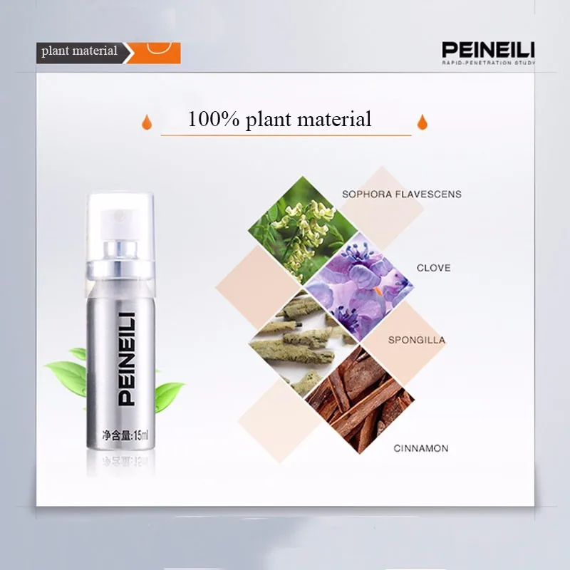 3Pcs Peineili Male Long Time Sex Spray Delay Ejaculation Lasting viagra Men Prevent Prmature Ejaulation 15ml penis enlargement 11