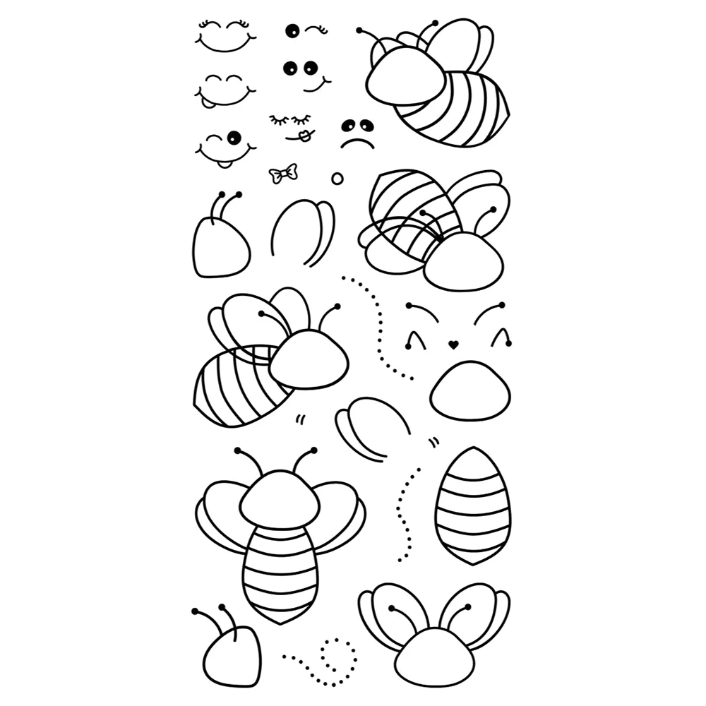 Assembling bees Transparent Clear Silicone Stamp/Seal for DIY scrapbooking/photo album Decorative clear stamp
Assembling bees Transparent Clear Silicone Stamp/Seal for DIY scrapbooking/photo album Decorative clear stamp