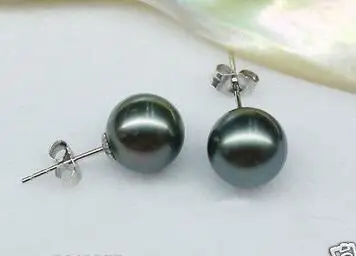 Free Shipping >> GENUINE HUGE 10-11MM BLACK PEARL SOLID Sterling SILVER STUD EARRINGS
Free Shipping >> GENUINE HUGE 10-11MM BLACK PEARL SOLID Sterling SILVER STUD EARRINGS