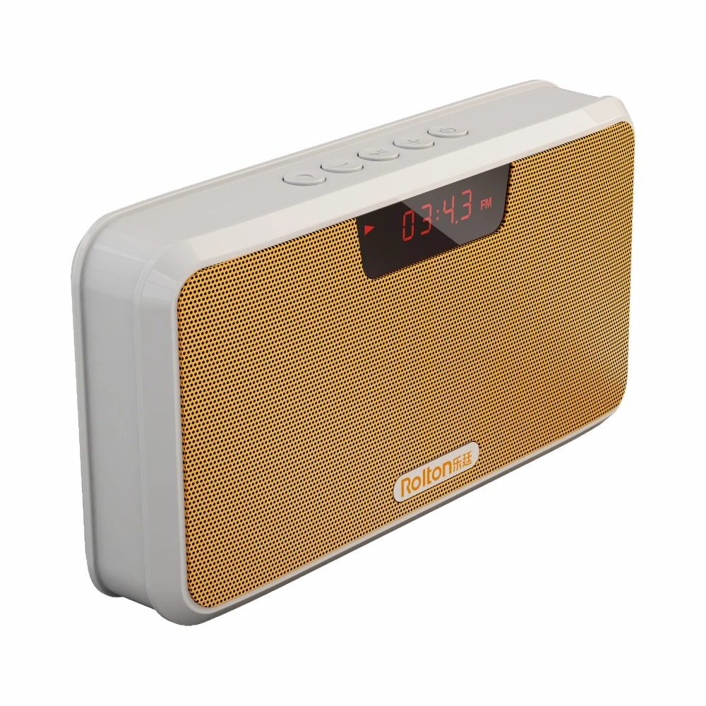 Rolton E300 Multi-functional Portable Wireless Bluetooth Speaker with Power Bank, FM Radio (Yellow)
Rolton E300 Multi-functional Portable Wireless Bluetooth Speaker with Power Bank, FM Radio (Yellow)