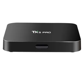 

5PCS/LOT Best TX5 Pro Amlogic S905X Android 6.0 TV Box Quad Core 2GB RAM 16GB 4K HD H.265 Smart TV Set Top Box Media Player