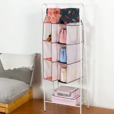 Visual multilayer wardrobe door back wall hanging bag hanging wardrobe bag 42*18*160cm
Visual multilayer wardrobe door back wall hanging bag hanging wardrobe bag 42*18*160cm