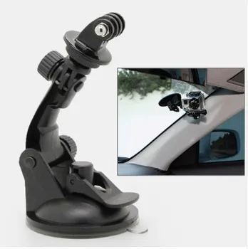 

Car Suction cup Supportor + 1/4" tripod Adapter Mount for Gopro 6 5 4 Xiaomi Yi 4k SJCAM SJ5000 SJ4000 SJ9000 F68 Accessories