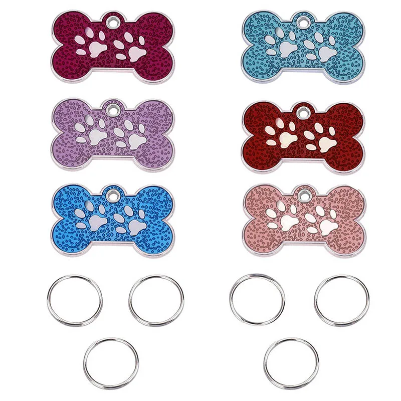 Dog ID Tag Engraved Metal Customized Pet Tags Dog Accessories Personalized Bone Paw Name Tag Plate Collar Decoration
Dog ID Tag Engraved Metal Customized Pet Tags Dog Accessories Personalized Bone Paw Name Tag Plate Collar Decoration