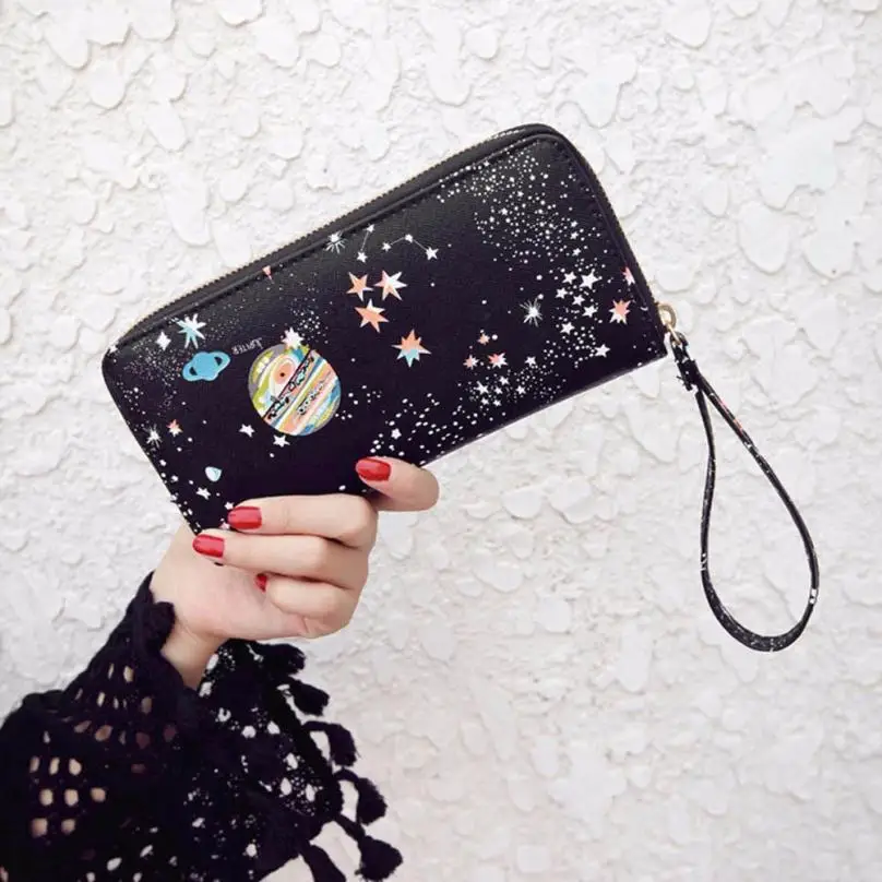 Maison Fabre Women's Wallet Women Printing Zipper Coin Purse Long Wallet Star/Ball Zipper Clutch May18
Maison Fabre Women's Wallet Women Printing Zipper Coin Purse Long Wallet Star/Ball Zipper Clutch May18