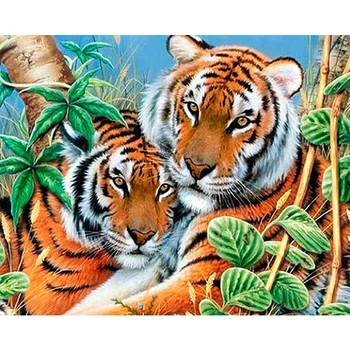Diamond Embroidery Tiger Full Display European American Style cartoon Diamond Embroidery Animals Cross-Stitch Full Home Decor
Diamond Embroidery Tiger Full Display European American Style cartoon Diamond Embroidery Animals Cross-Stitch Full Home Decor