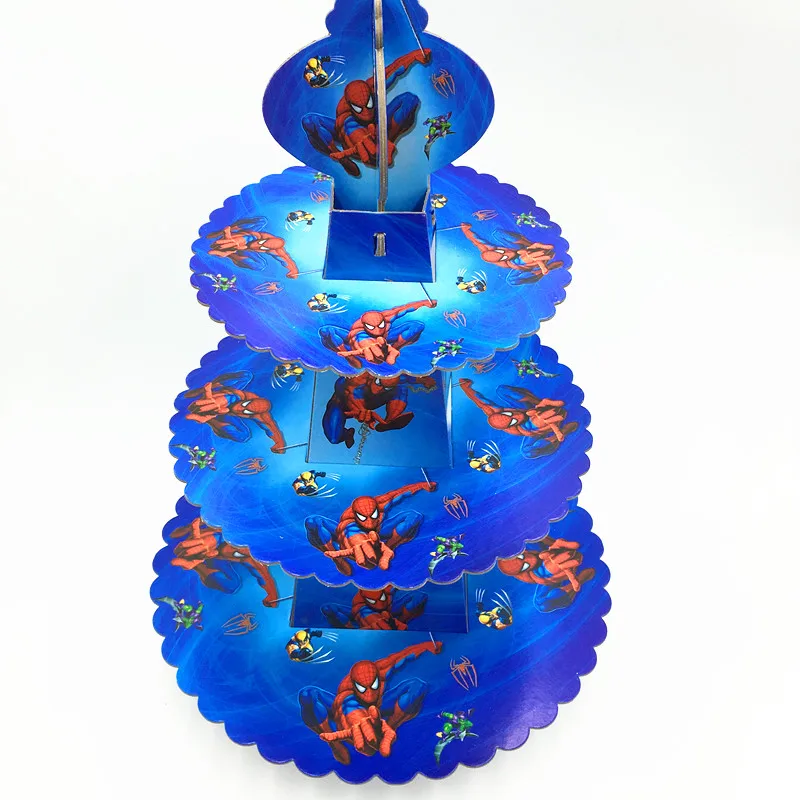 1set/lot spider cake stand three layers spider cake stand boys birthday party decoration spiderman dessert stand
1set/lot spider cake stand three layers spider cake stand boys birthday party decoration spiderman dessert stand