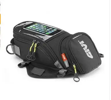 GIVI Motorcycle new fuel bag mobile phone navigation bag Multi-functional small oil tank package magnetic fixed fixed hangers
GIVI Motorcycle new fuel bag mobile phone navigation bag Multi-functional small oil tank package magnetic fixed fixed hangers