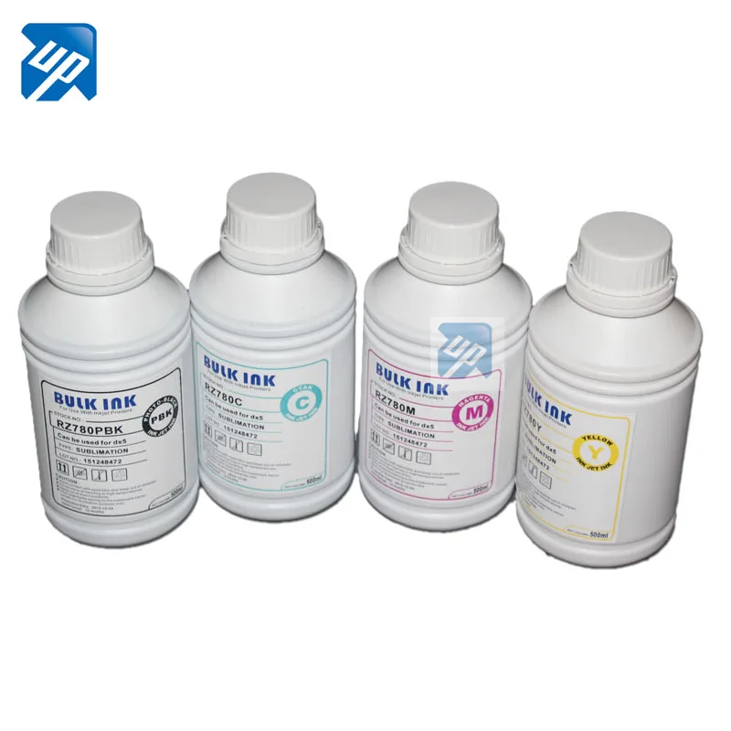 4 x 500ml high quality dye sublimation ink used for Epson WF-3620 3640 7110 7210 7610 7620 wf7710 WF7715 WF7720
4 x 500ml high quality dye sublimation ink used for Epson WF-3620 3640 7110 7210 7610 7620 wf7710 WF7715 WF7720