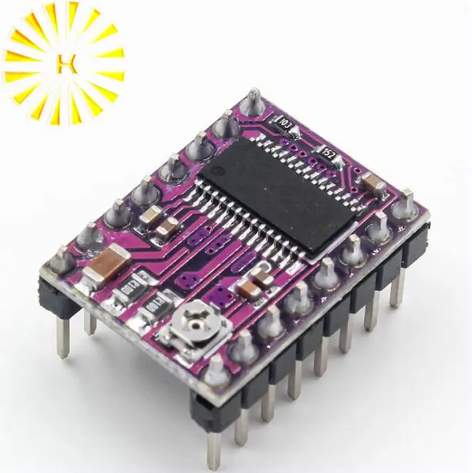 3D Printer Stepstick Drv8825 Stepper Motor Driver Reprap Carrier Reprap 4 PCB Board replace A4988 Connector
3D Printer Stepstick Drv8825 Stepper Motor Driver Reprap Carrier Reprap 4 PCB Board replace A4988 Connector