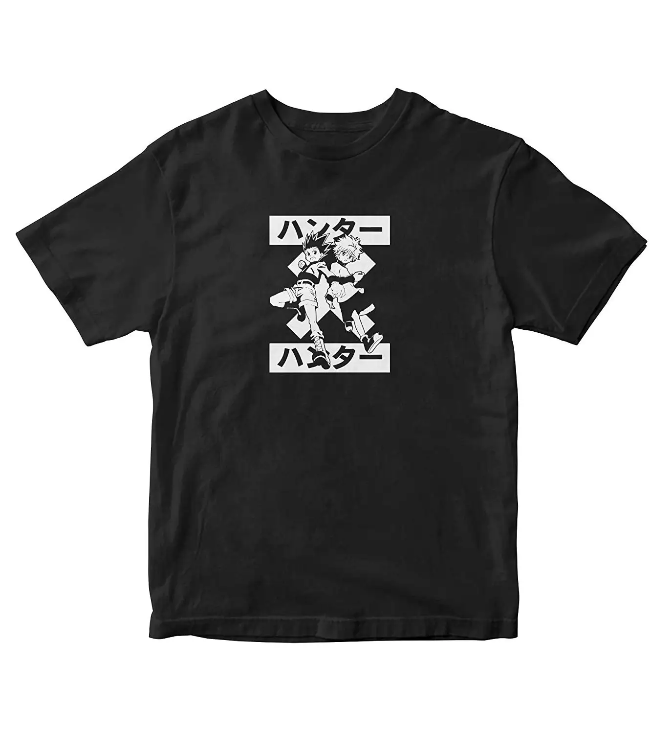 Killua Zoldyck Gon Freecss Hunter X Hunter T Shirt Adult Sizes Anime Manga O-Neck Fashion Casual High Quality Print T Shirt
Killua Zoldyck Gon Freecss Hunter X Hunter T Shirt Adult Sizes Anime Manga O-Neck Fashion Casual High Quality Print T Shirt